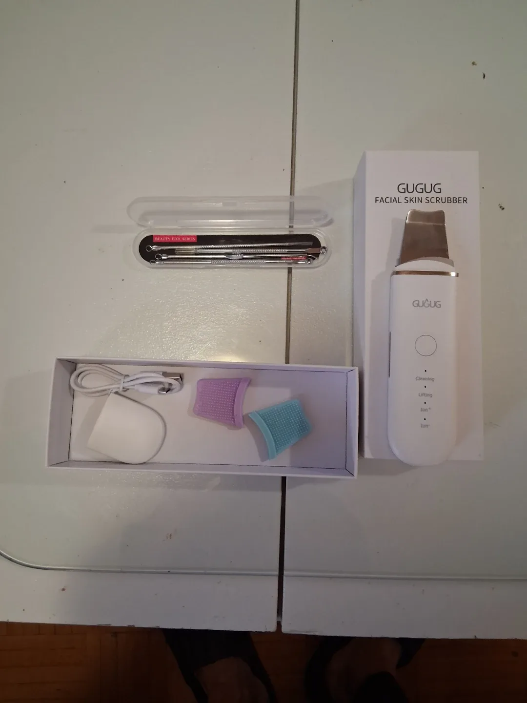 GUGUG Facial Skin Scrubber - New in Box #cleanout
