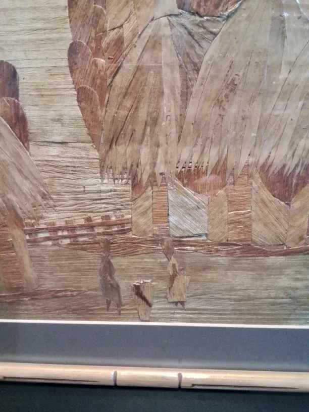 Framed Corn Husk Art 13.75x15.75" image indicator(5)