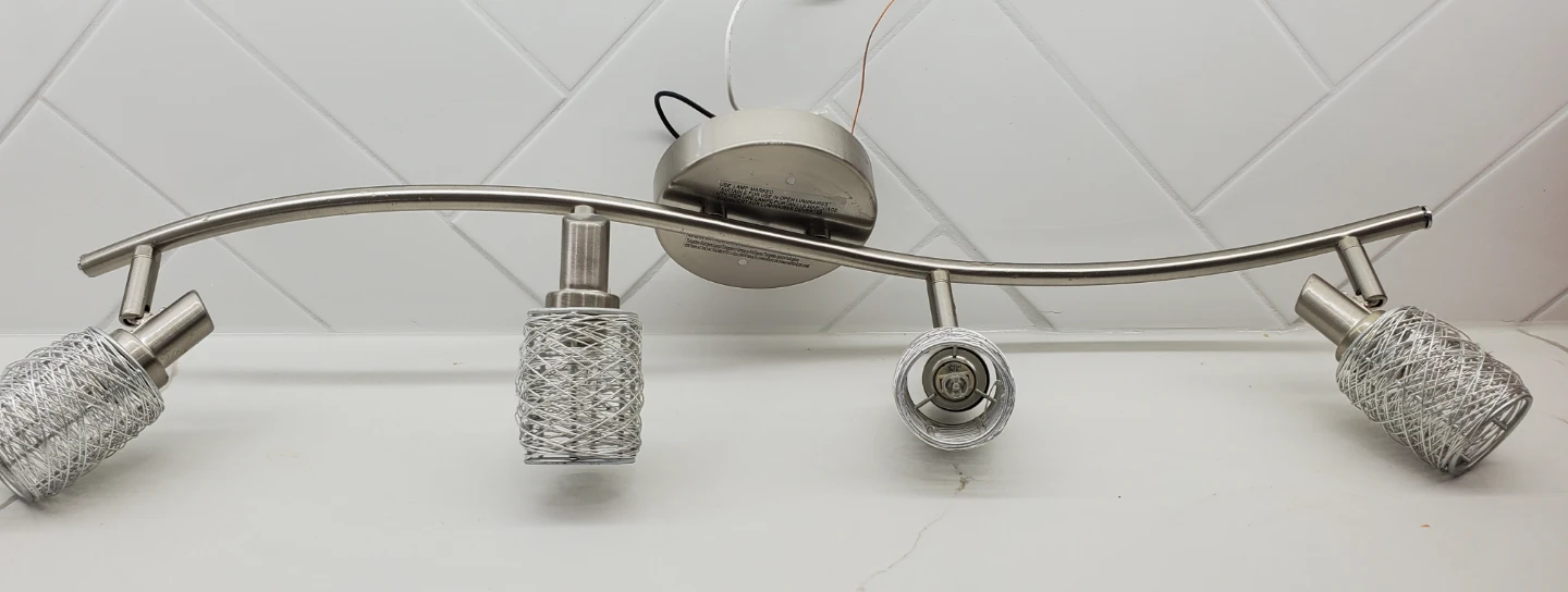 Brushed Nickel Ceiling Light - photo 2