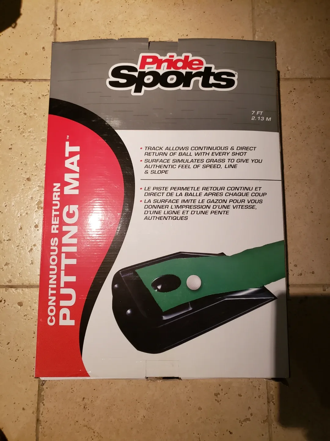 Pride Sports Continuous Return Putting Mat - 7 ft