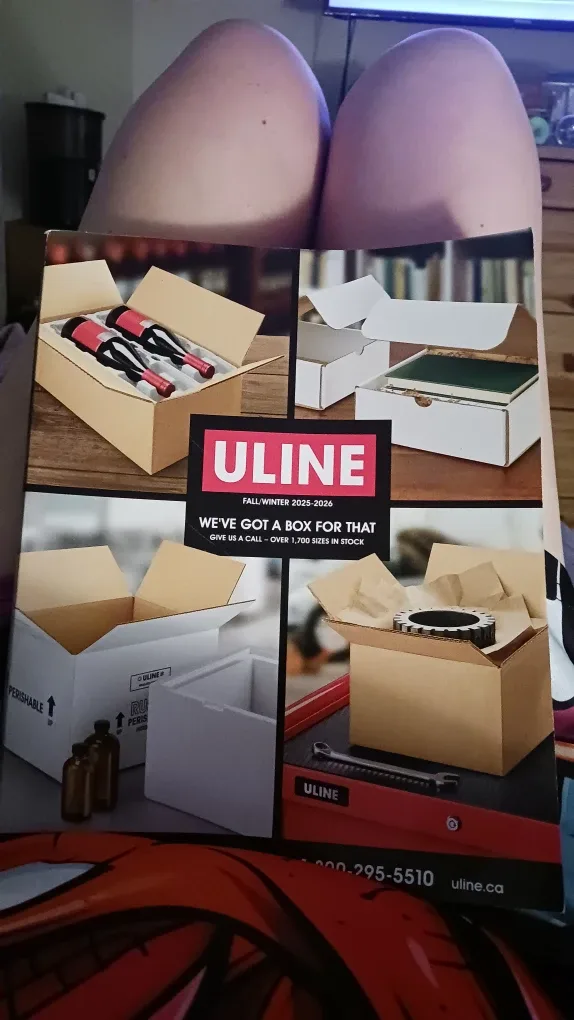 Uline.. Ordering Cataloge