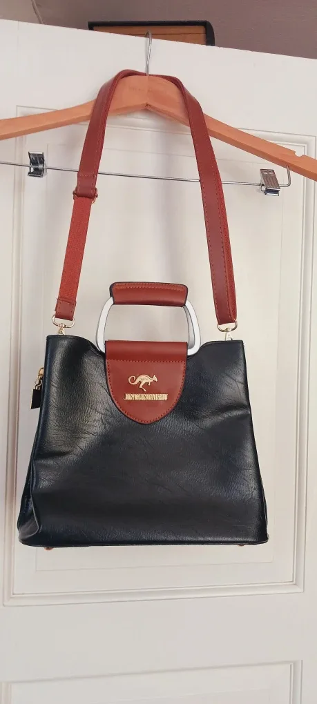 New !!! Beautiful Black & Brown Small Handbag