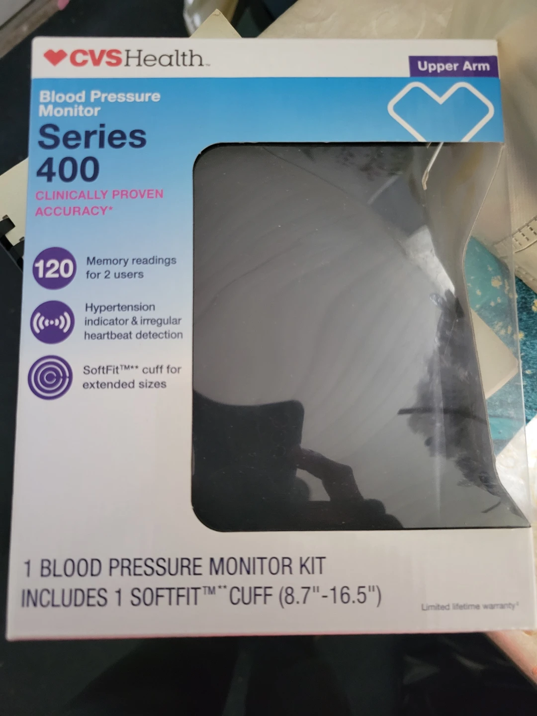 New CVS Health Series 400 Blood Pressure Monitor