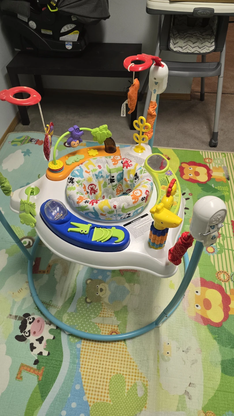 Fisher price baby bouncer/ jumperoo - photo 3