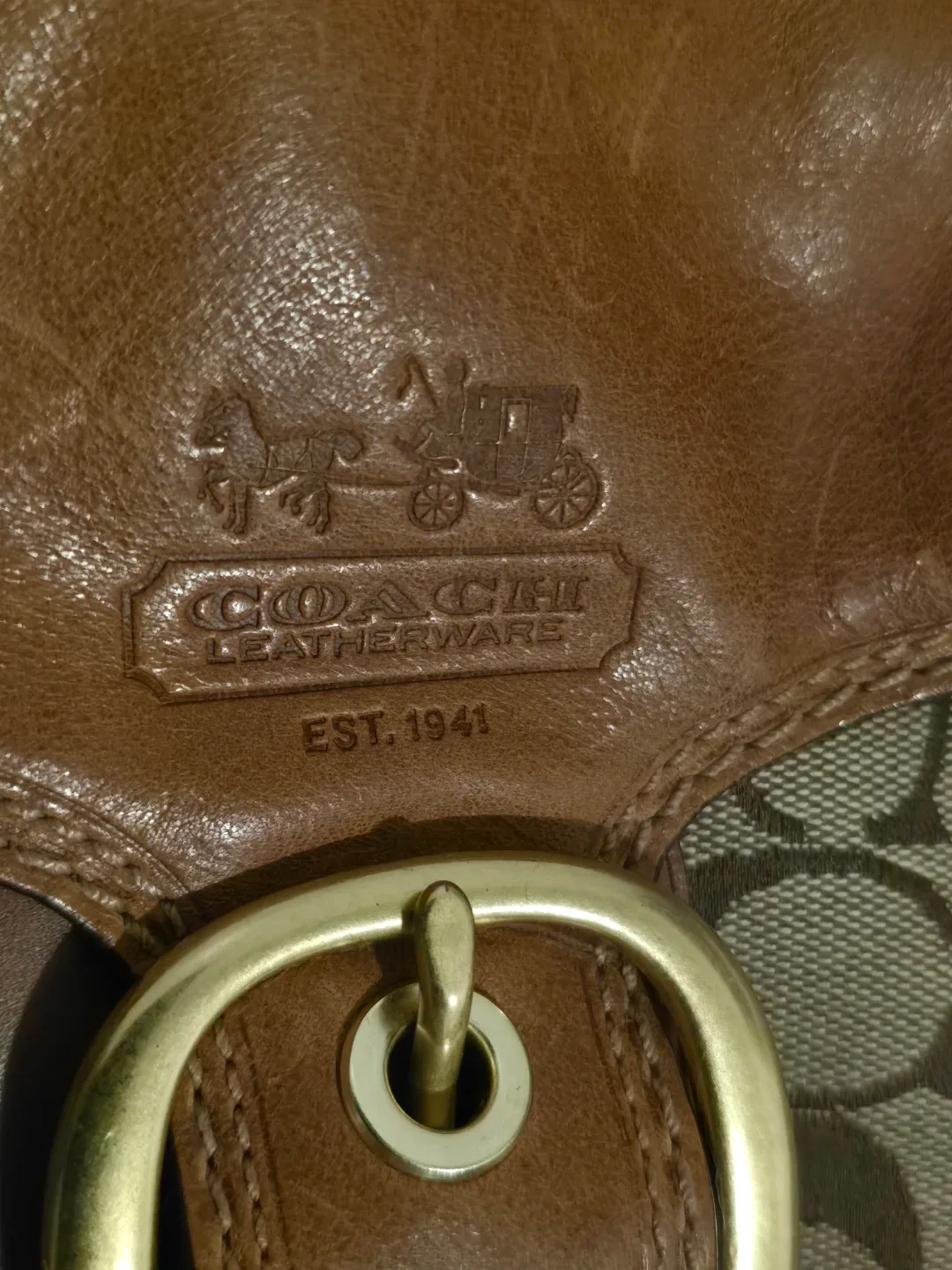 COACH Crossbody Bleecker  Signature Flap Bag image indicator(3)