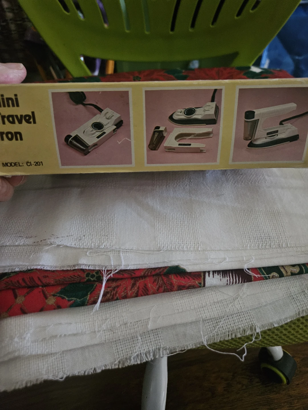 Windsor Mini Travel Iron CI-201 w/ Bag 1960s - photo 4