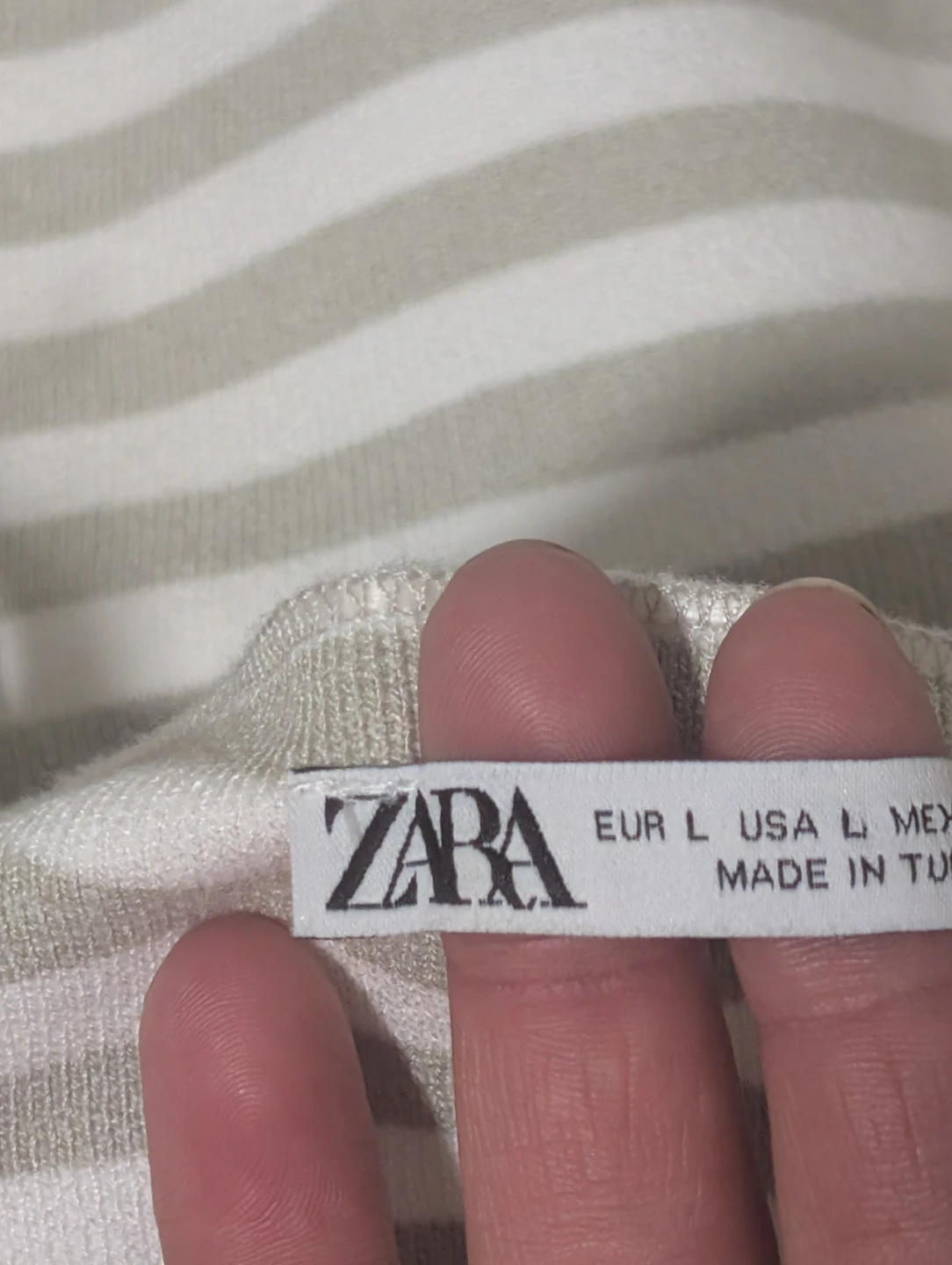 Zara Striped Dress - Size L (fits s+m also) - photo 3