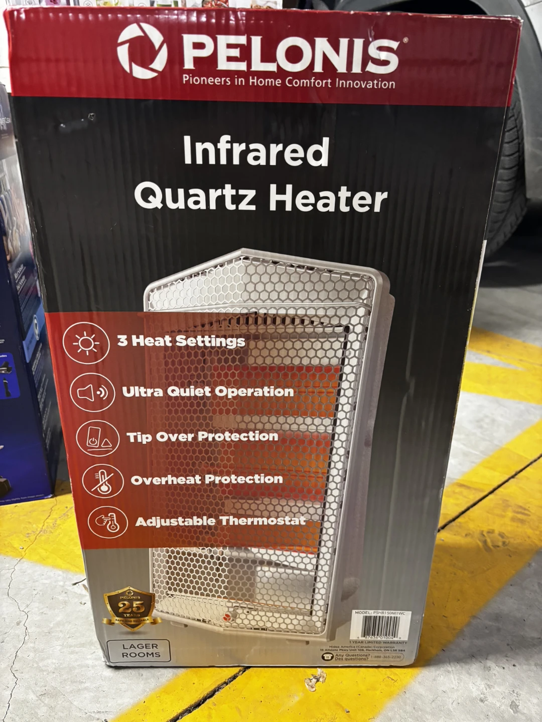 Pelonis Infrared Quartz Heater - New in Box!
