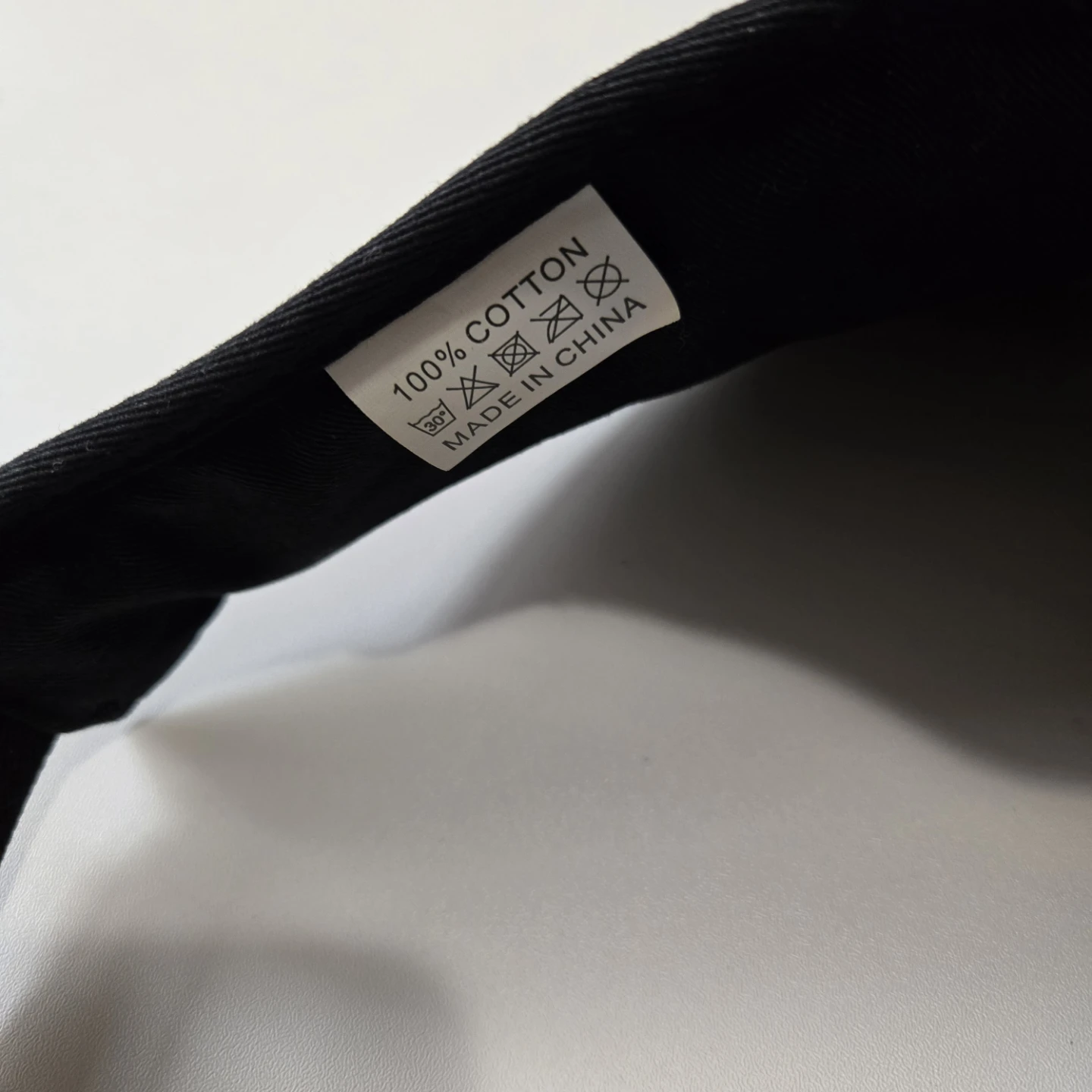 Black Cotton Visor - photo 3