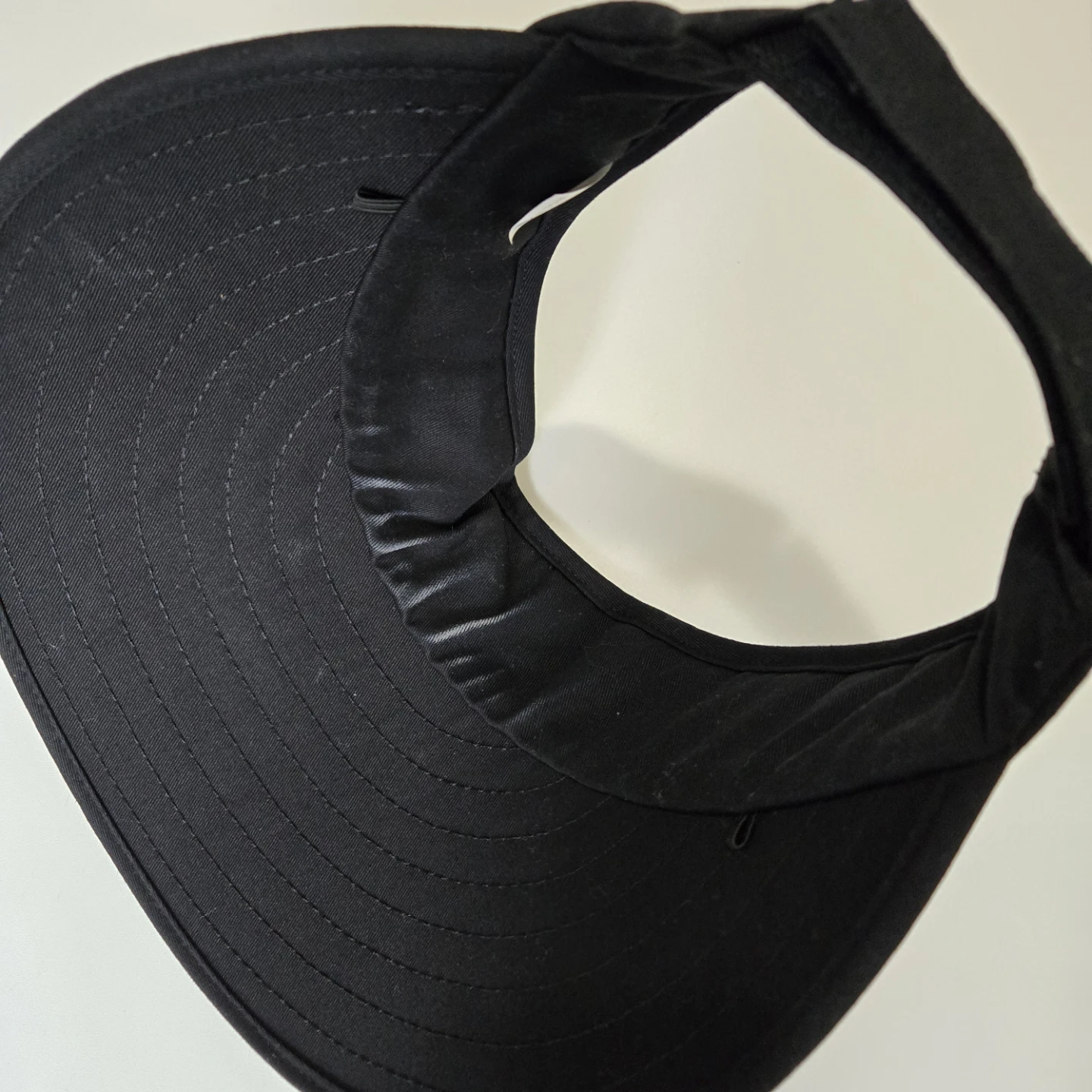 Black Cotton Visor - photo 4