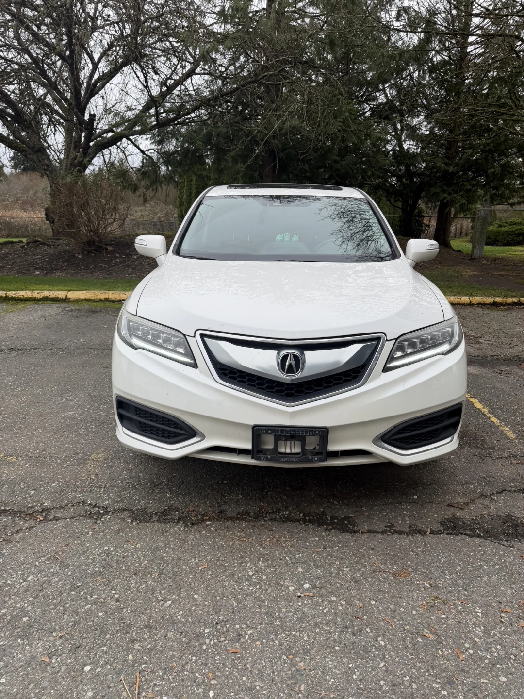 2017 Acura RDX White SUV