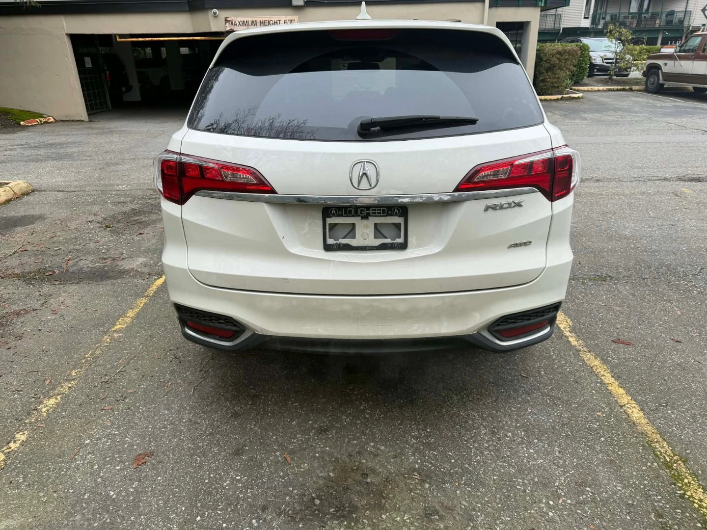 2017 Acura RDX White SUV - photo 2