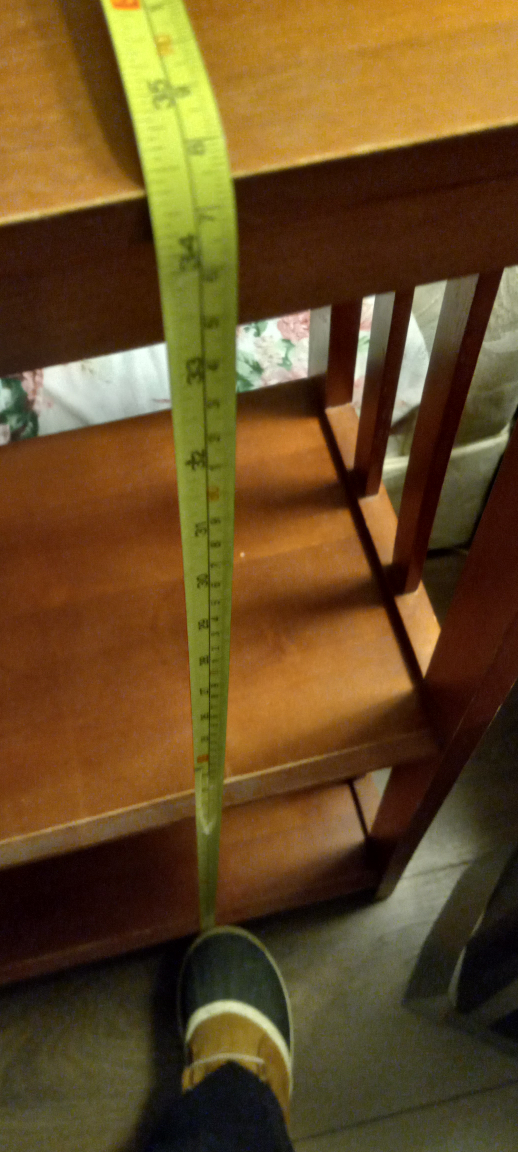 Wooden Shelf Unit - - photo 2