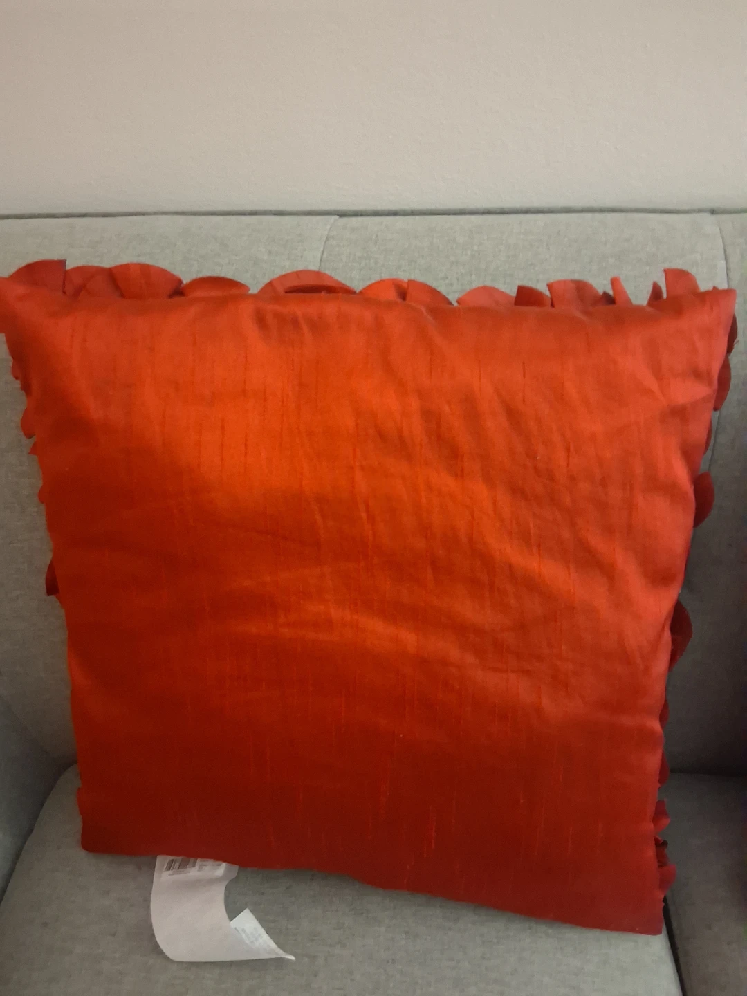 Two decorative Throw Pillows - Red - photo 5