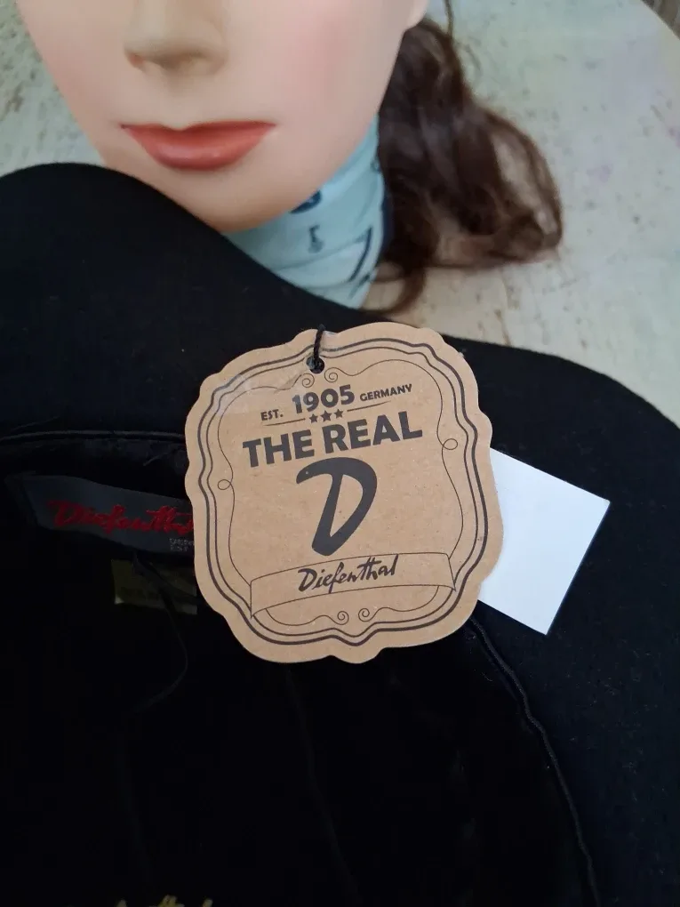 #Cleanout! Diefenthal Black Wool Hat, Size 57cm image indicator(4)