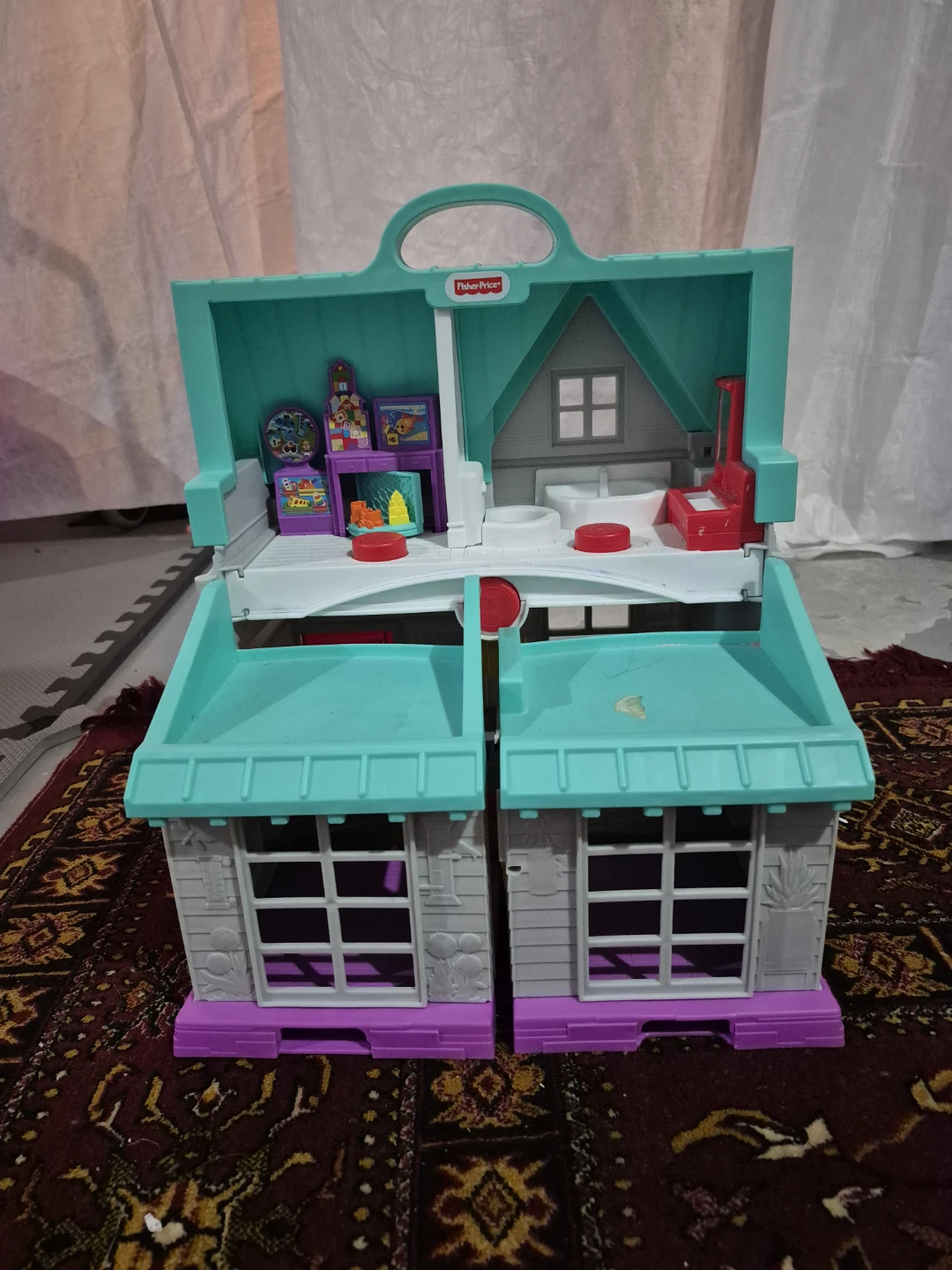 Fisher-Price Little People Fold 'N Go Playset