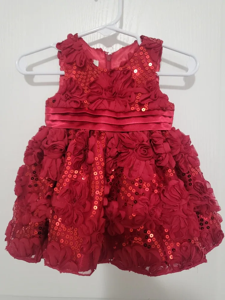 Rare Editions Baby Girl Dress - Size 6M
