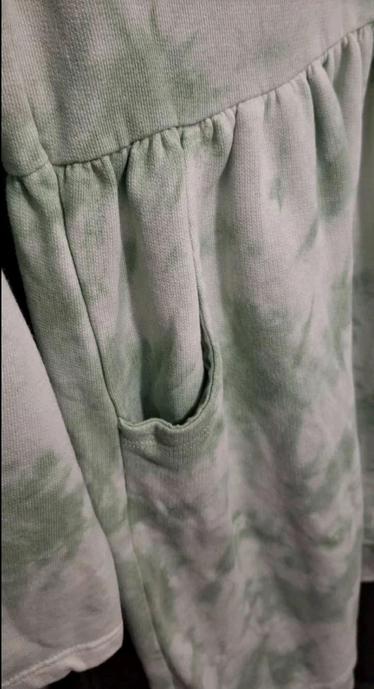 Cat & Jack Girls' Tie-Dye Dress - Size L (10/12) - photo 4