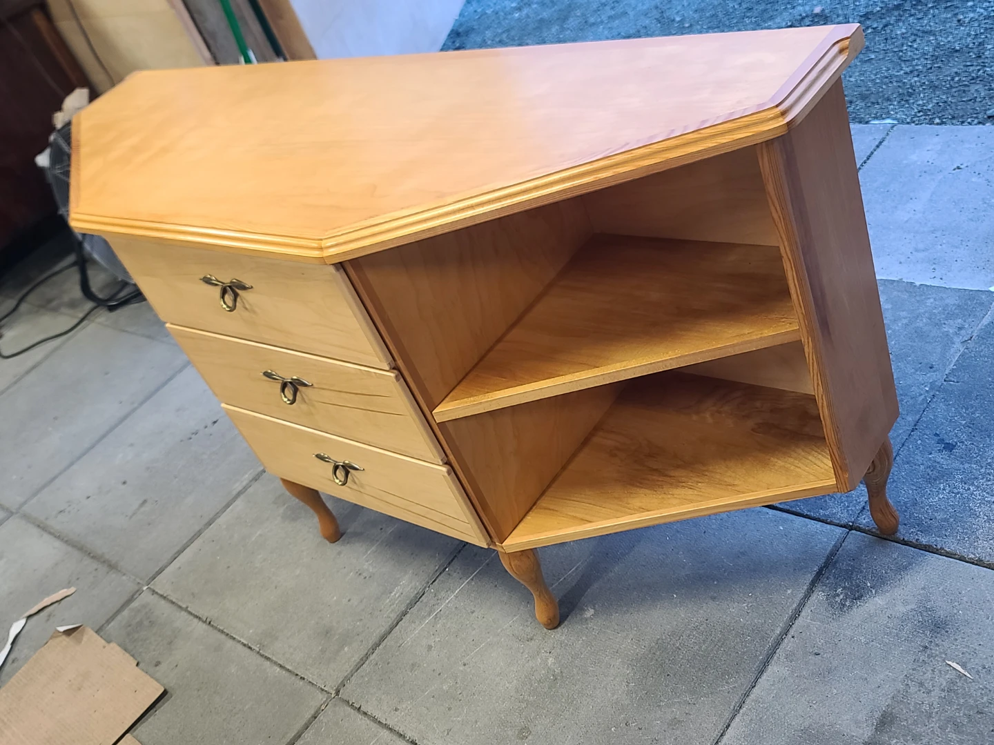 Mid-Century Style Wood Sideboard / Media Console - photo 3