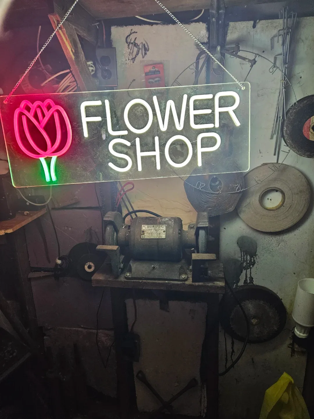 Flower Shop Neon Sign