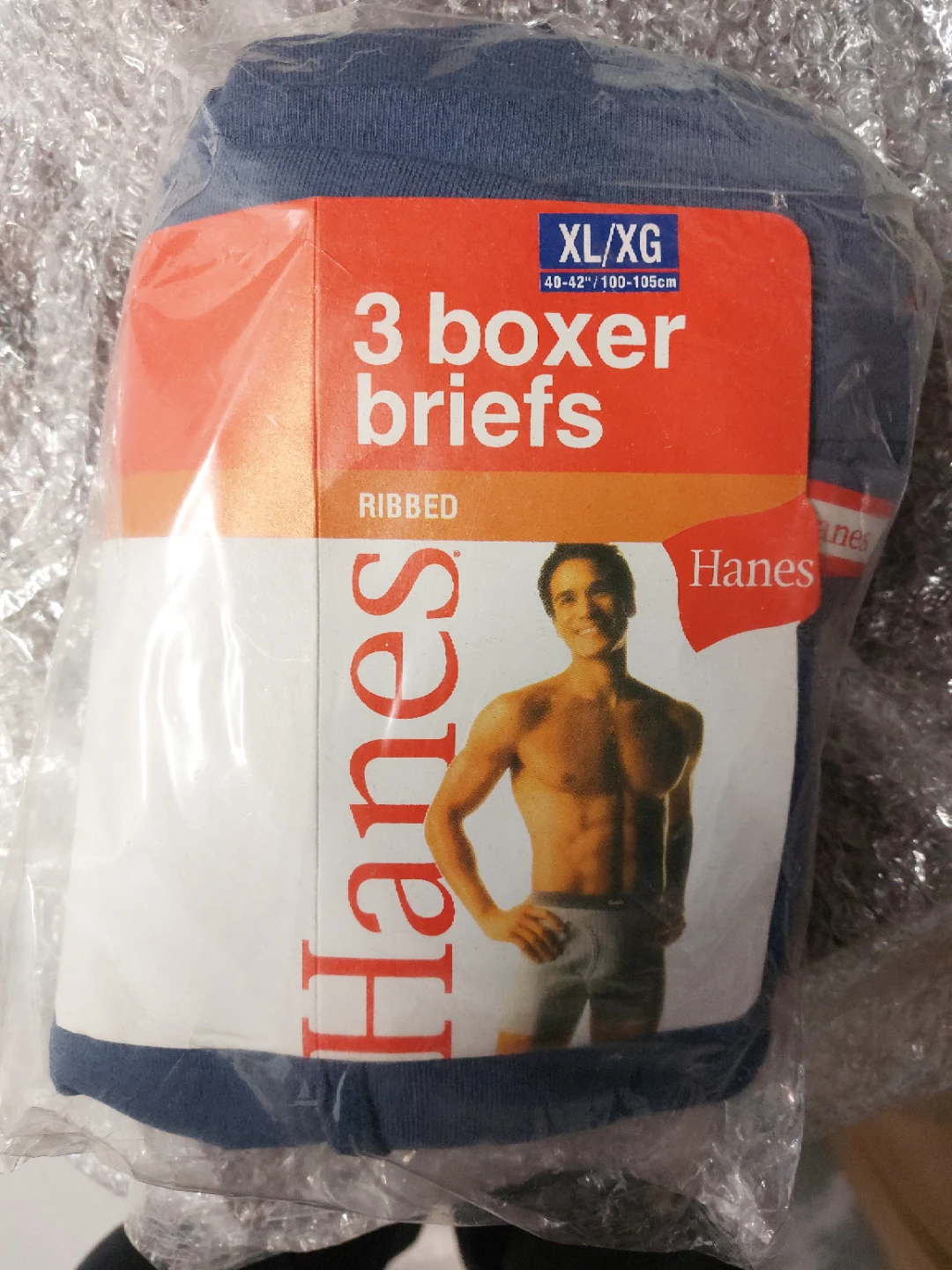 New Hanes 3 Boxer Briefs - XL/XG