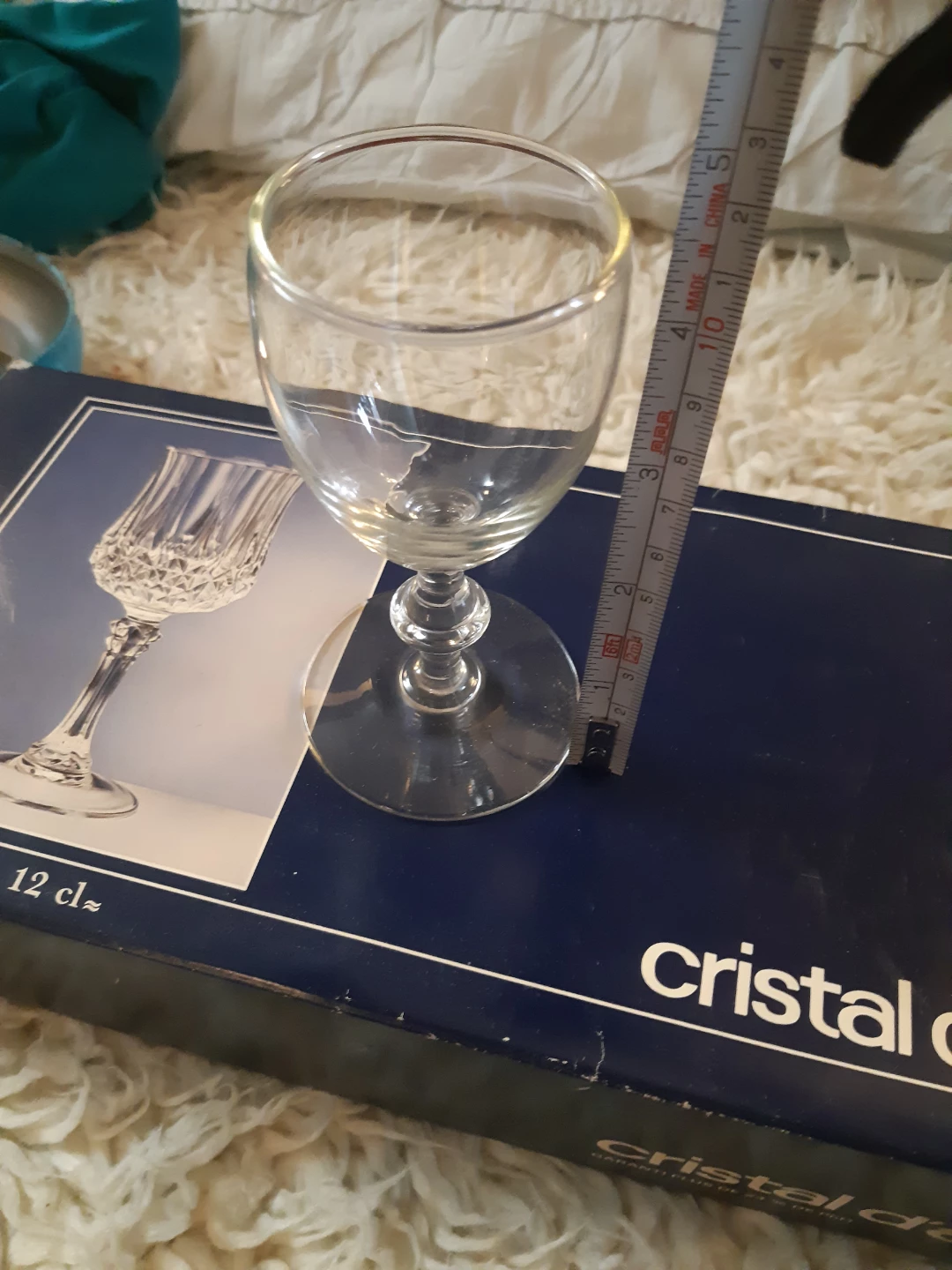 Cristal d'Arques Longchamp 6 Wine Glasses - photo 4