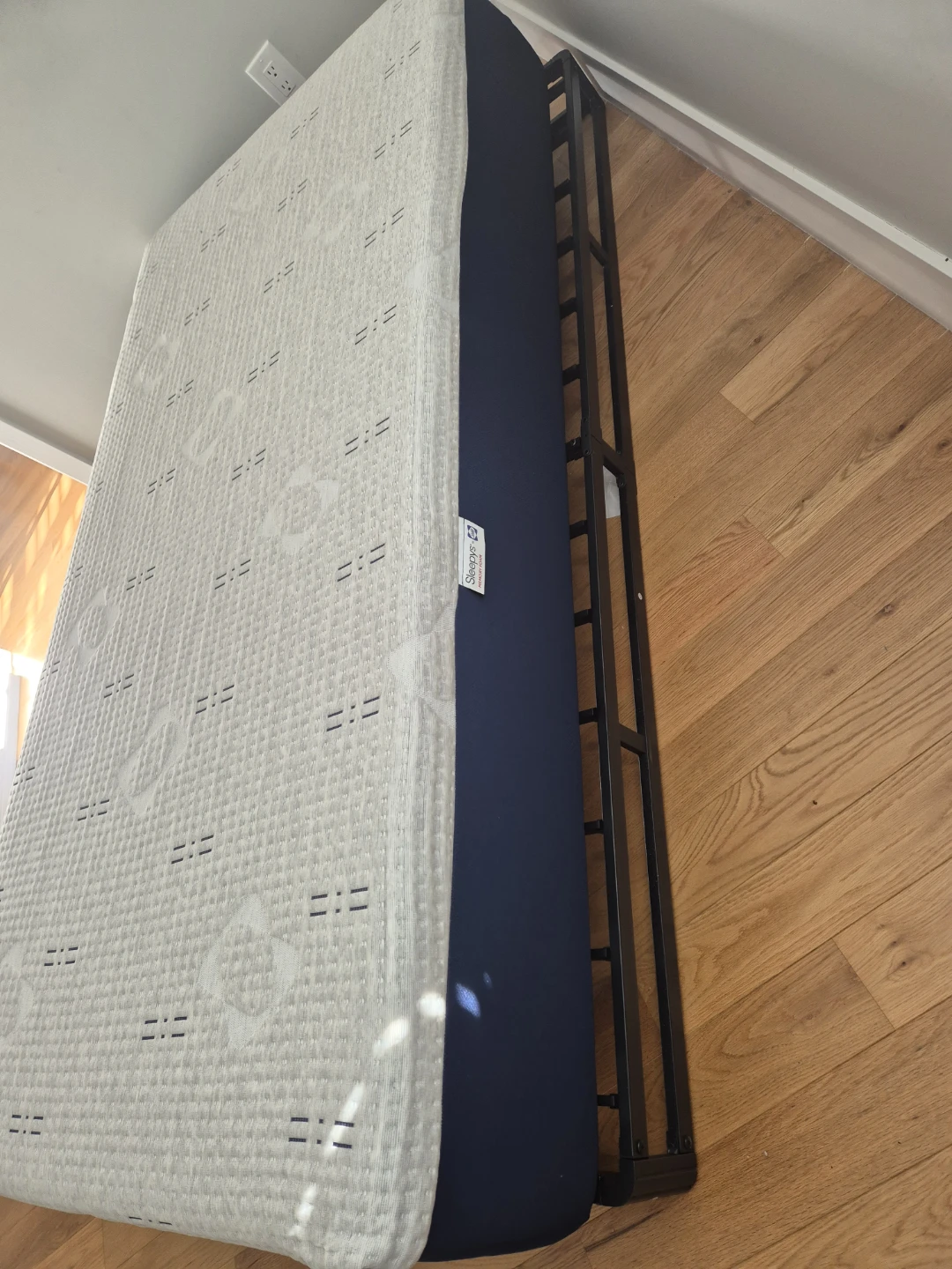 Sealy Posturepedic Mattress and Frame - photo 2