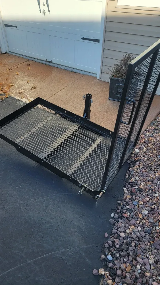 Hitch Mounted Cargo Carrier