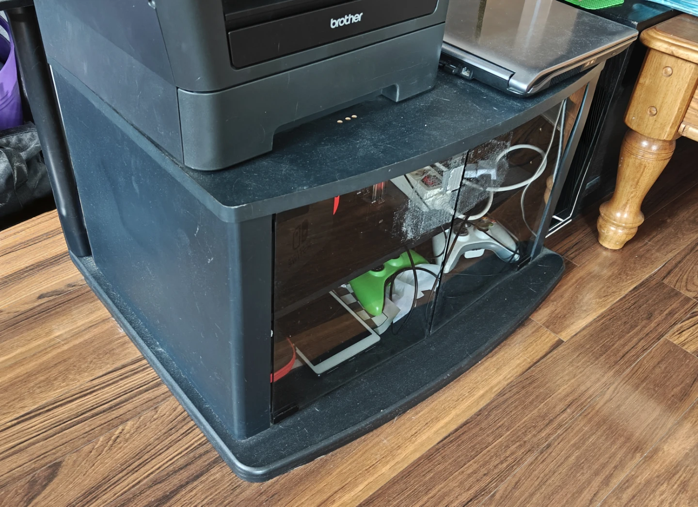 Black TV Stand