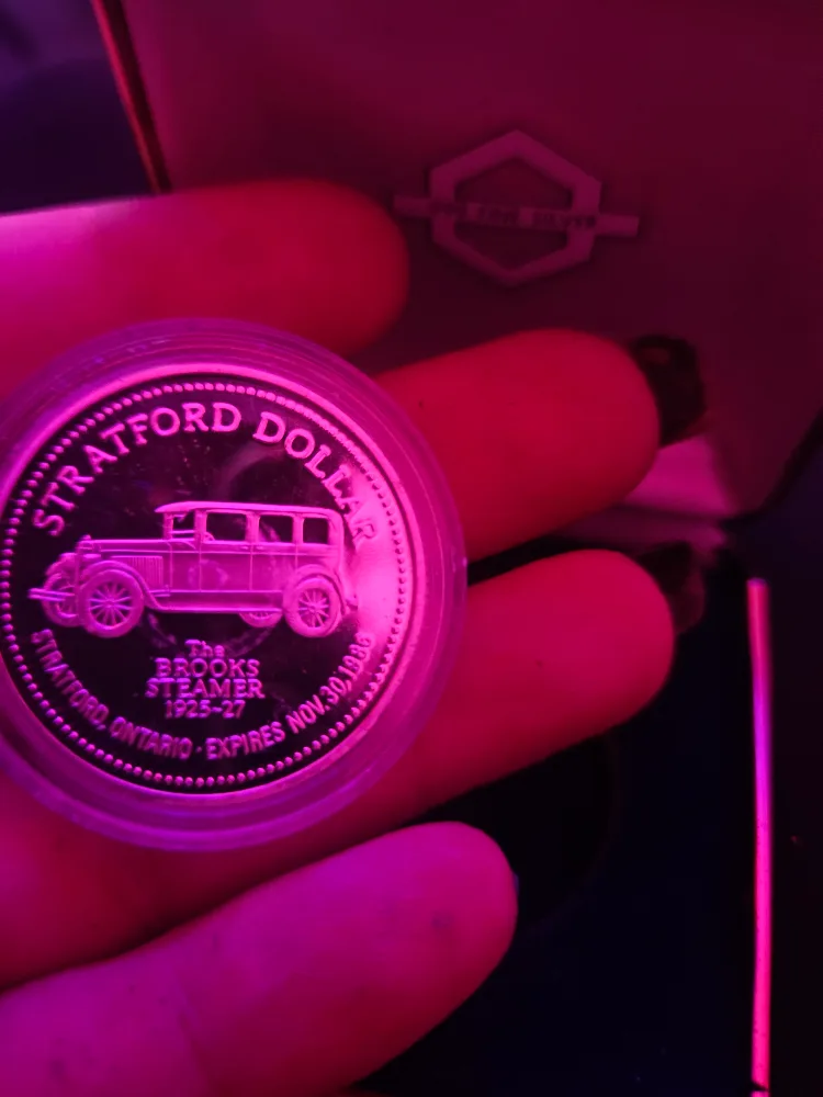 999 fine silver Stratford Dollar - The Brooks Steamer 1925-27 image indicator(3)