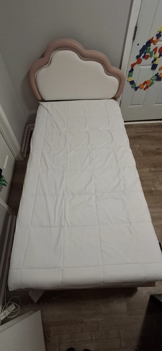 Cloud Toddler Bed with LED Light