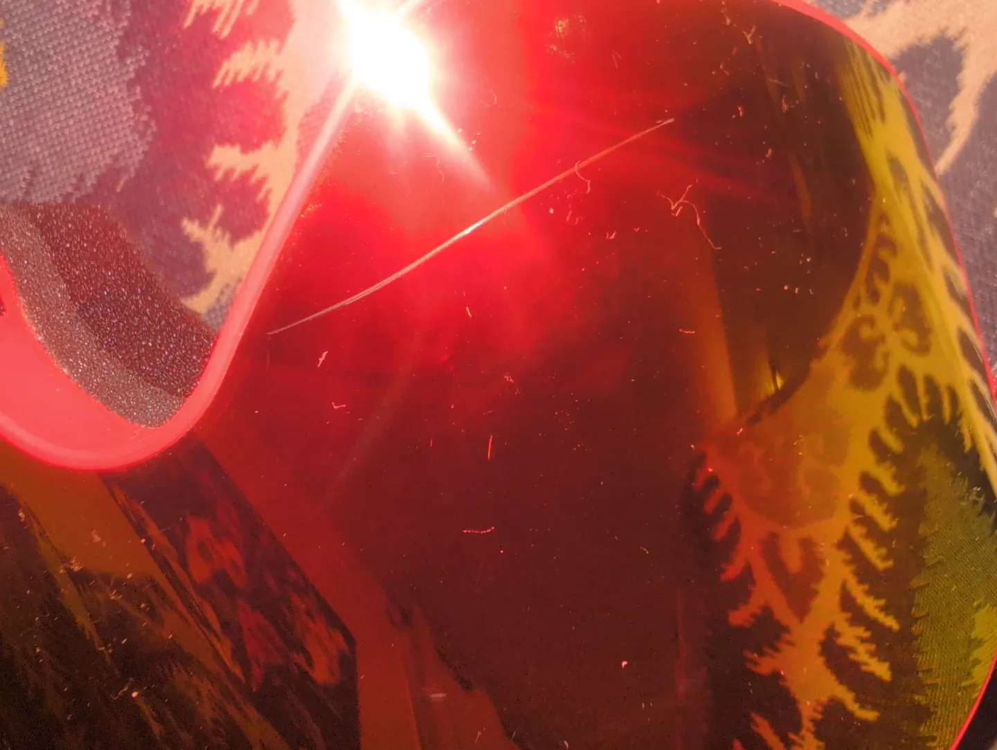 OUTAD Ski/Snowboard Goggles - Red image indicator(6)