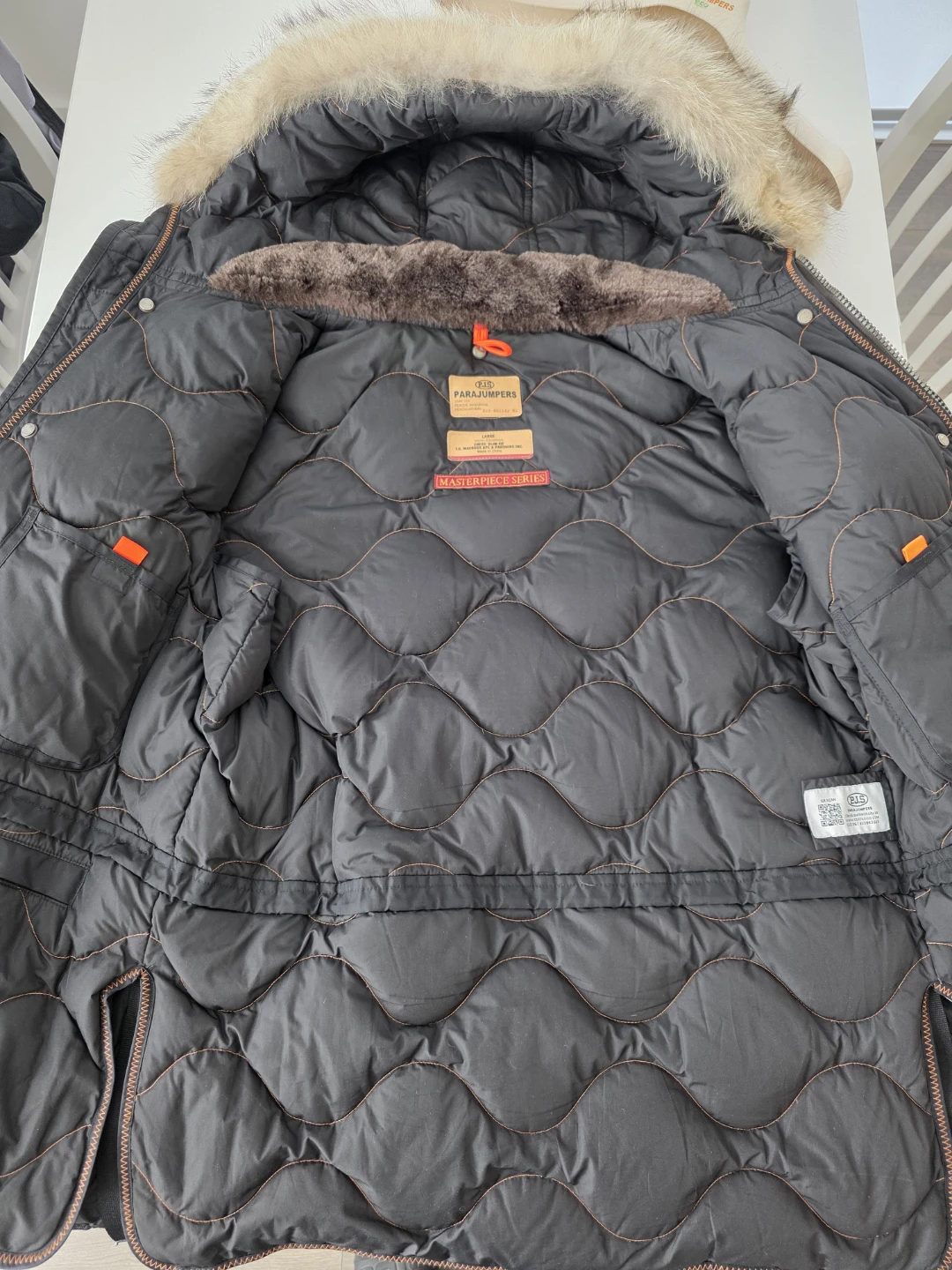Parajumpers Masterpiece Series Black Jacket (Large - Men) - photo 5