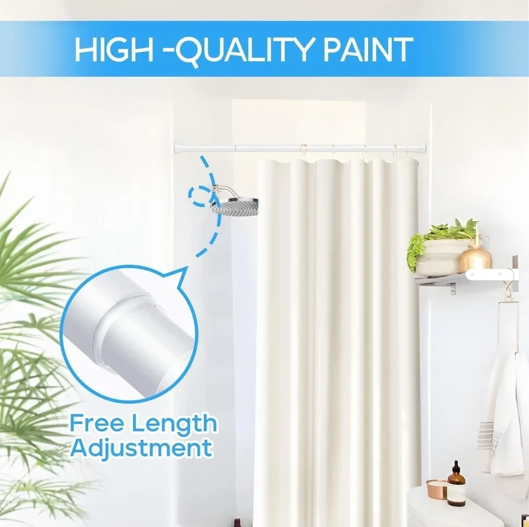 Tension Curtain Rod, 28-48 inch image indicator(3)