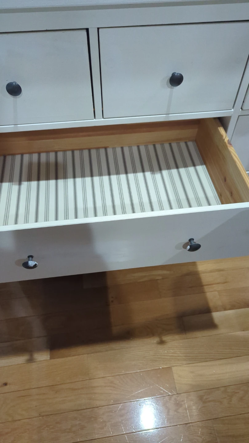 White Dresser - 8 Drawers