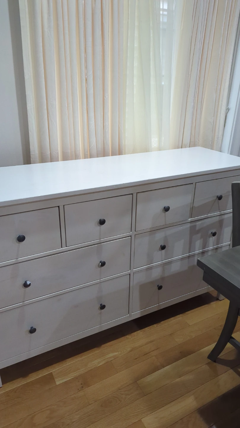 White Dresser - 8 Drawers - photo 3