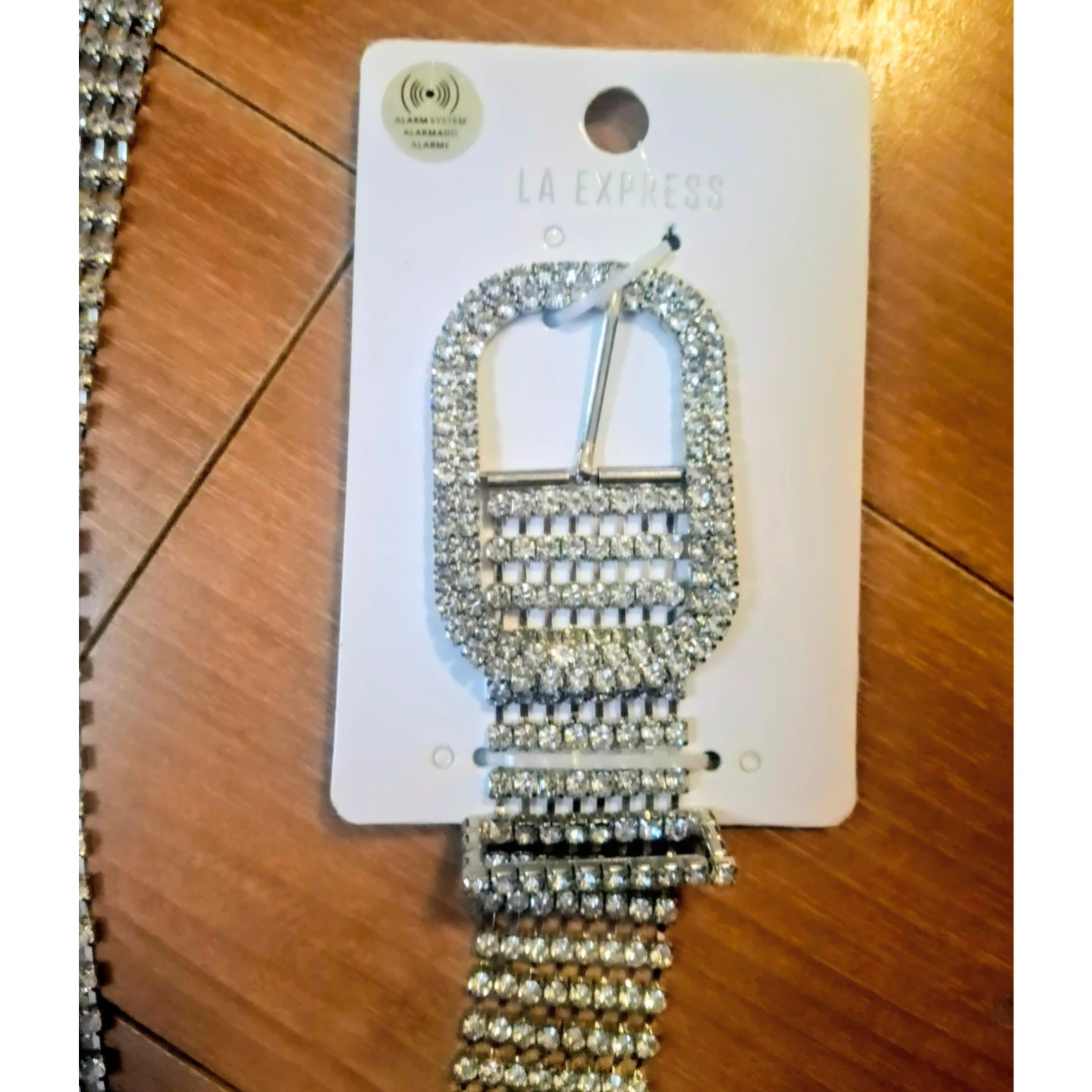 NWT LA Express Rhinestone Belt