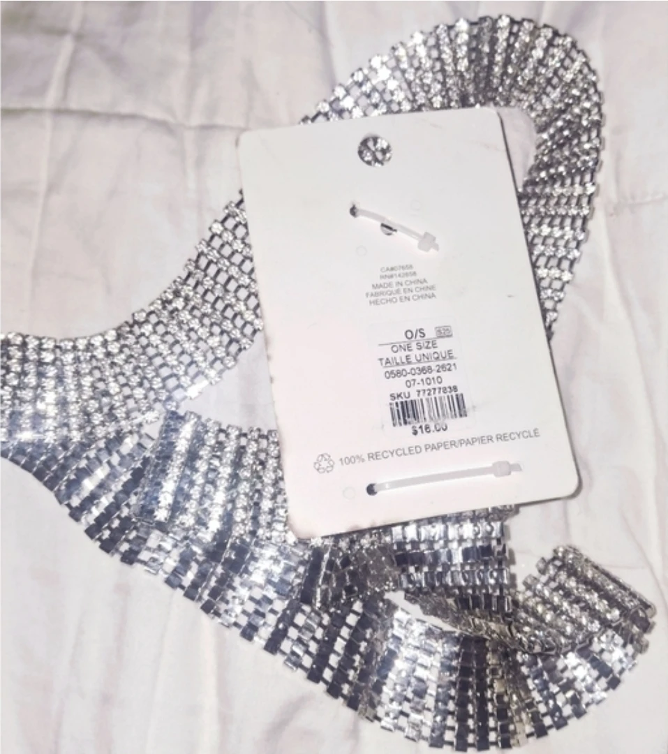 NWT LA Express Rhinestone Belt - photo 3