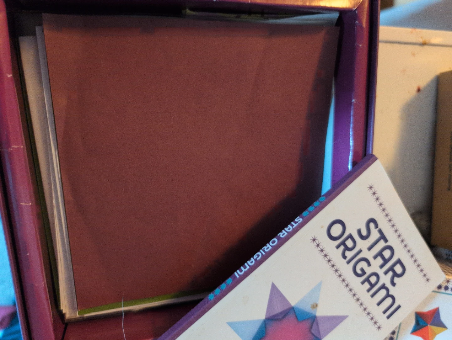 Star Origami Kit with Instruction Book & Paper - photo 2