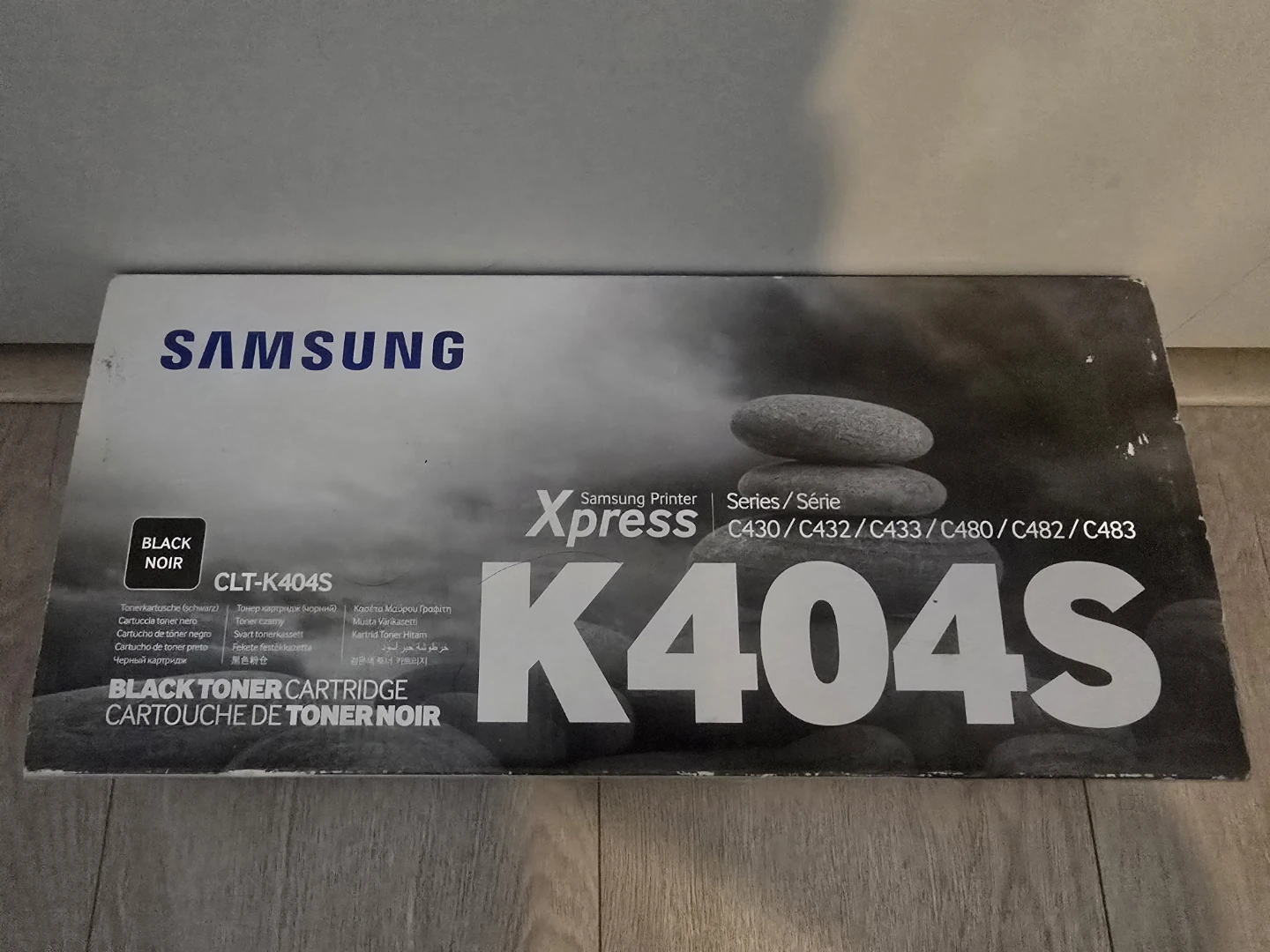 Genuine Samsung CLT-K404S (SU104A) Black Toner Cartridge NEW - photo 2