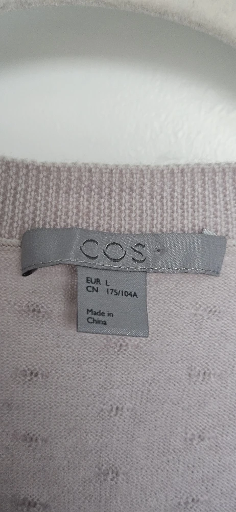 COS 100% Wool Textured Knit Sweater - Size Large - photo 2