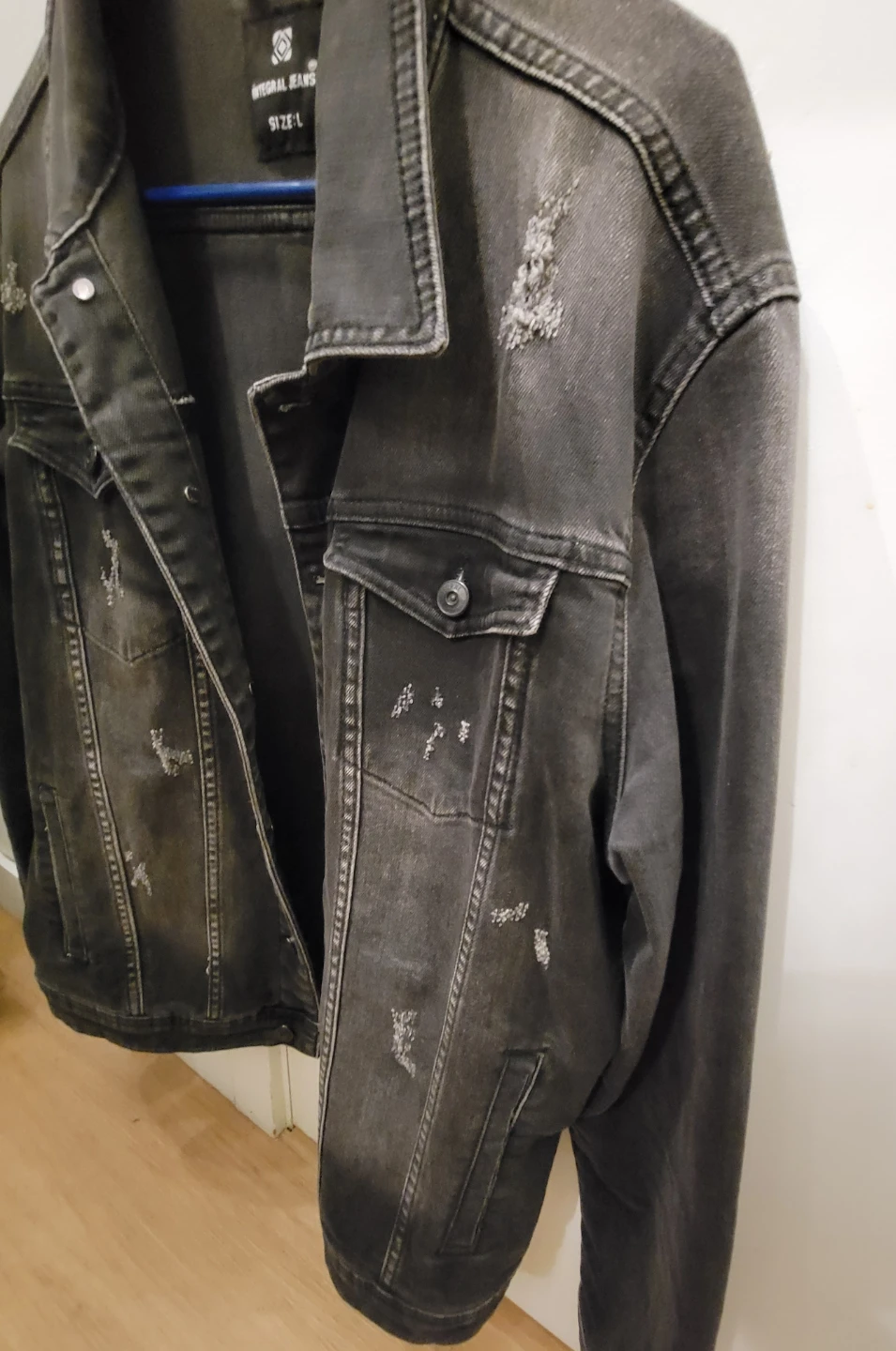 (*Brand new) Men's Large Jean Jacket - photo 4