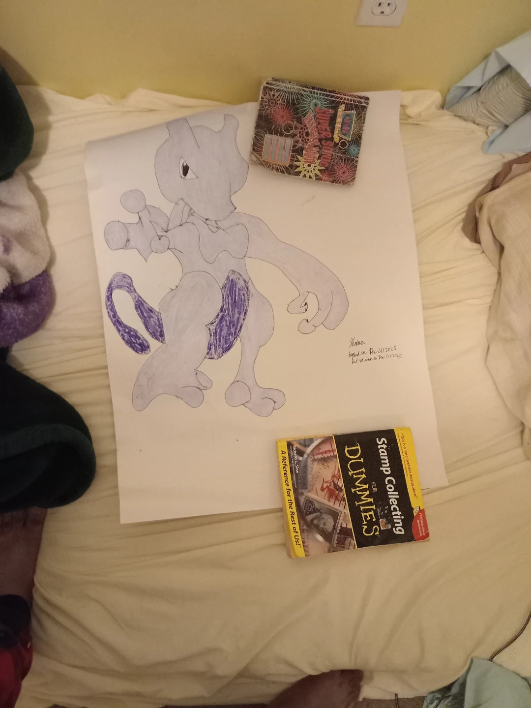 Bristol Board/Poster Board: Mew Two Drawing