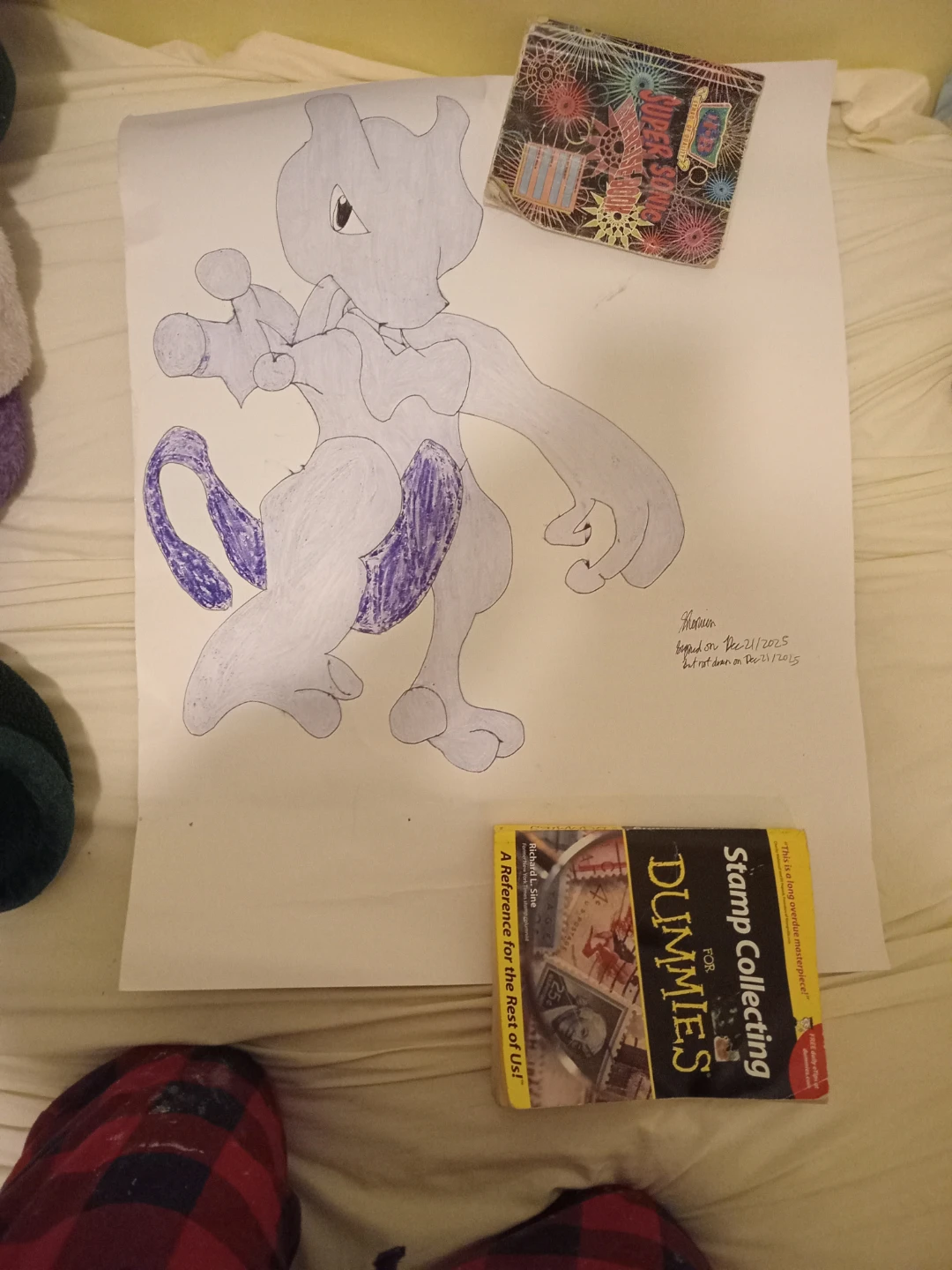Bristol Board/Poster Board: Mew Two Drawing - photo 3