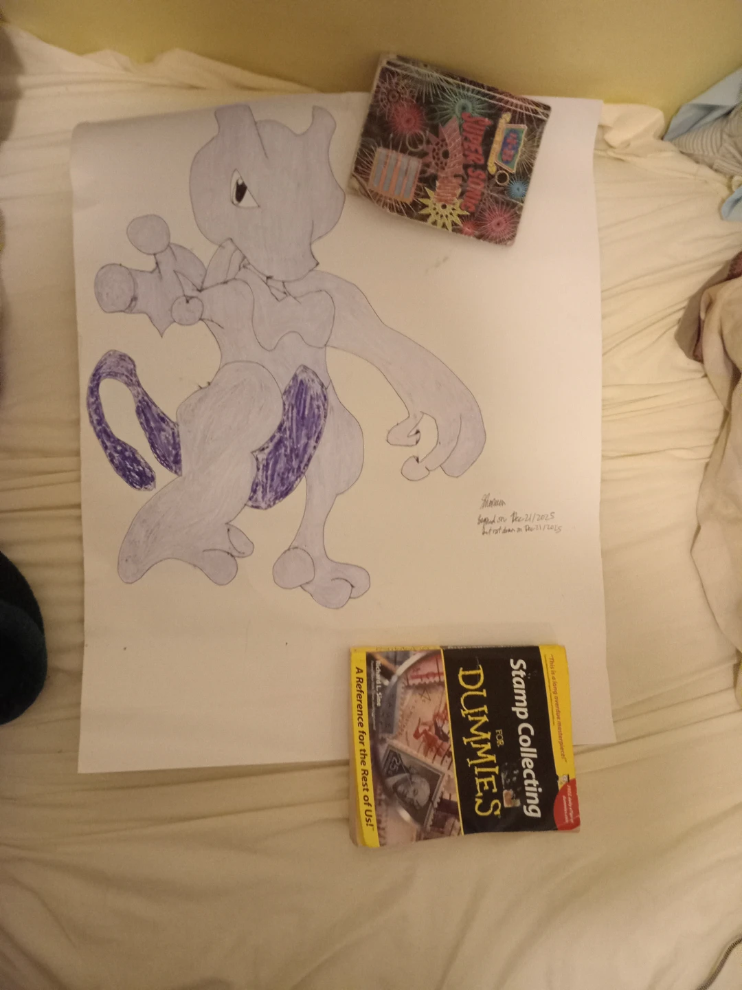 Bristol Board/Poster Board: Mew Two Drawing - photo 4