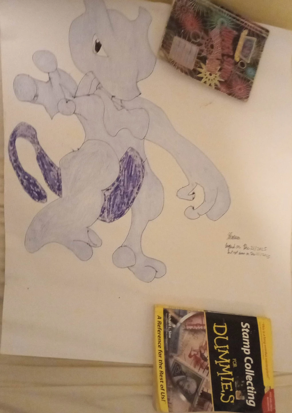 Bristol Board/Poster Board: Mew Two Drawing - photo 5