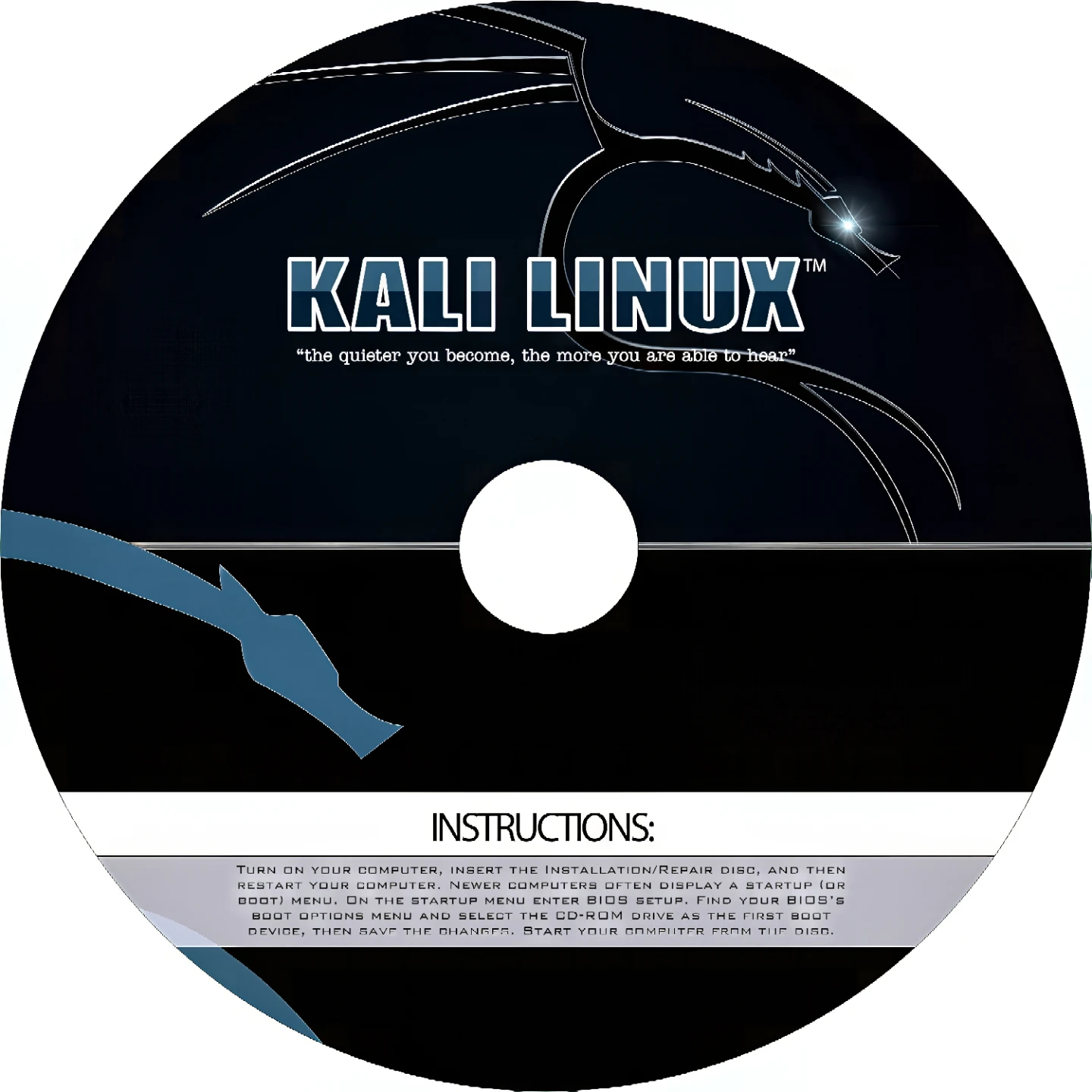 Kali Linux 2025 Latest Version Installation Disc: BOOTABLE DVD