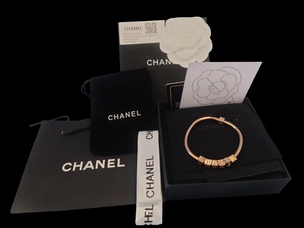 Chanel Gold Bangle Bracelet