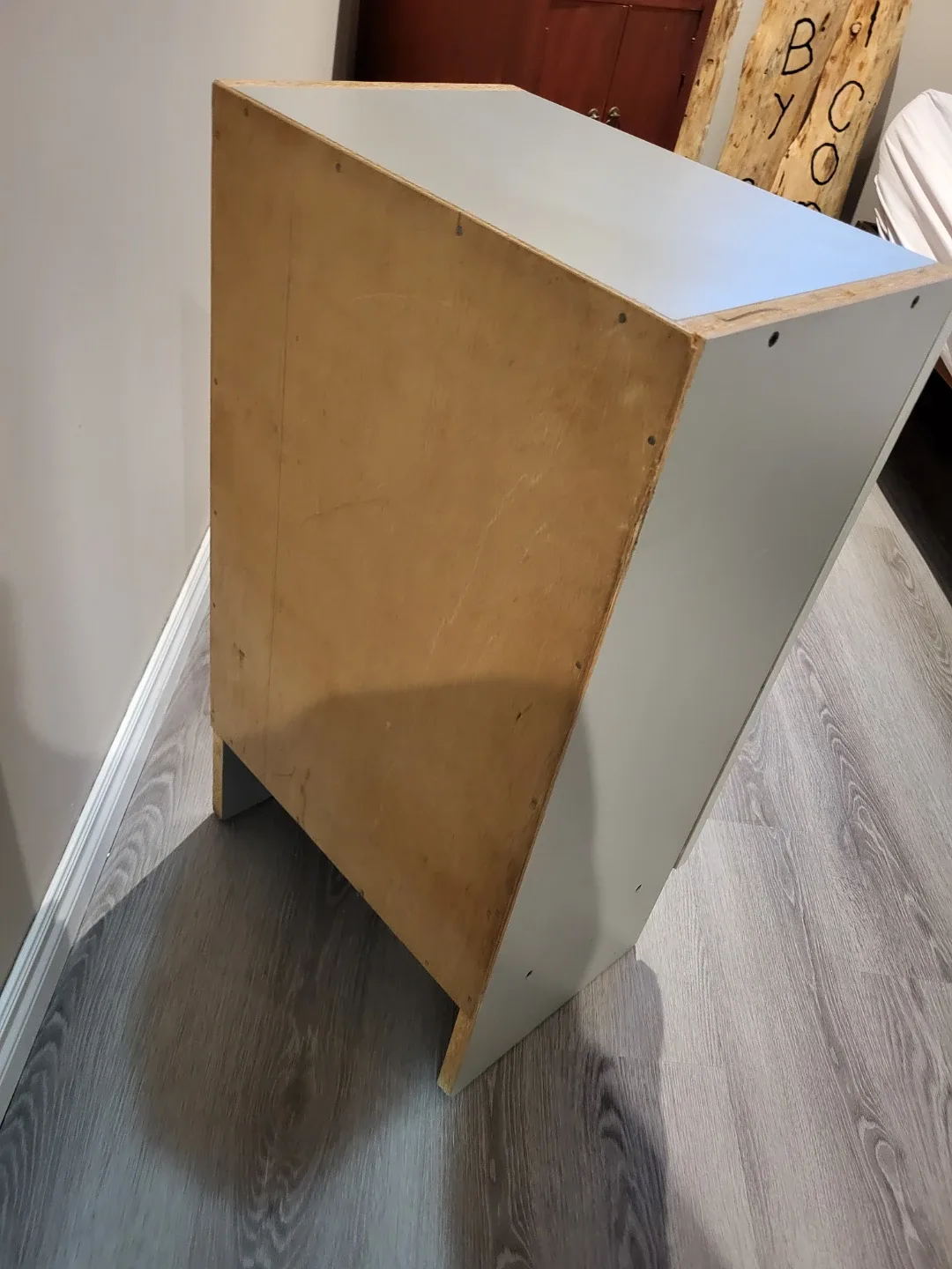 Grey Storage Cabinet with Working Lock image indicator(5)