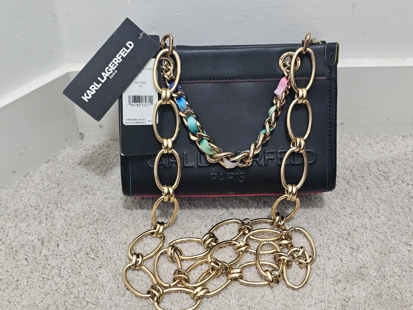 BNWT Karl Lagerfeld Paris Black Tote